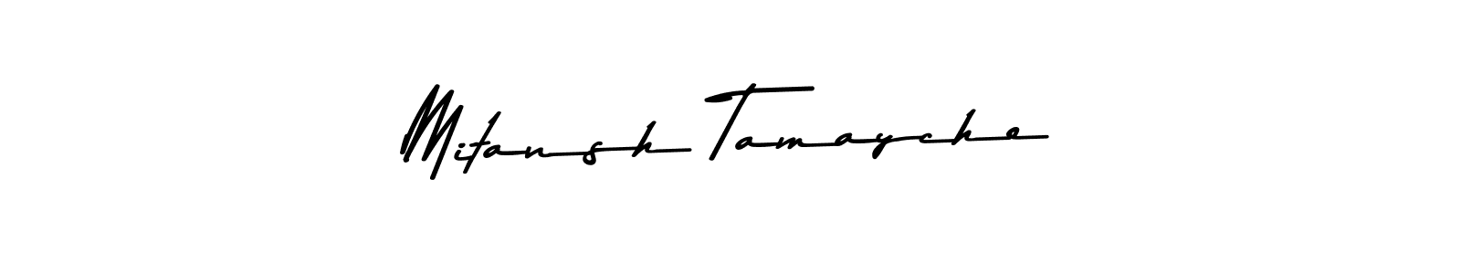 Make a short Mitansh Tamayche signature style. Manage your documents anywhere anytime using Asem Kandis PERSONAL USE. Create and add eSignatures, submit forms, share and send files easily. Mitansh Tamayche signature style 9 images and pictures png