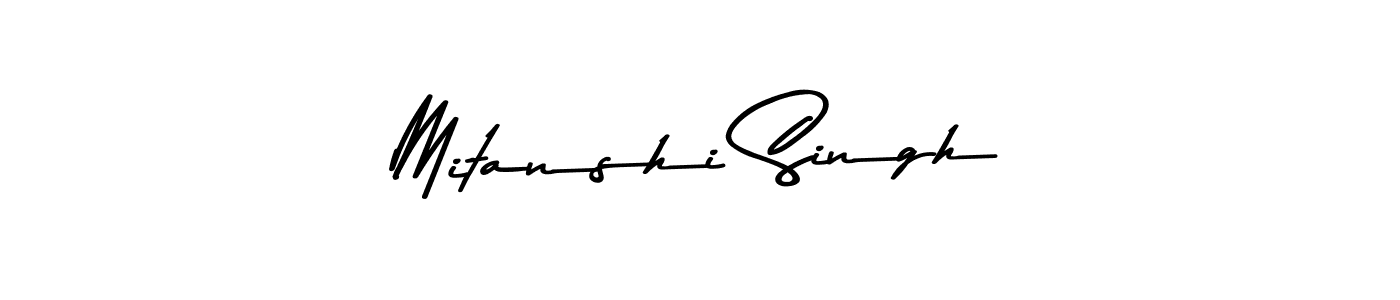 Mitanshi Singh stylish signature style. Best Handwritten Sign (Asem Kandis PERSONAL USE) for my name. Handwritten Signature Collection Ideas for my name Mitanshi Singh. Mitanshi Singh signature style 9 images and pictures png