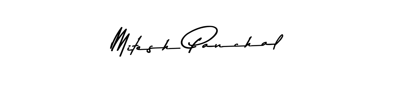 Also You can easily find your signature by using the search form. We will create Mitesh Panchal name handwritten signature images for you free of cost using Asem Kandis PERSONAL USE sign style. Mitesh Panchal signature style 9 images and pictures png