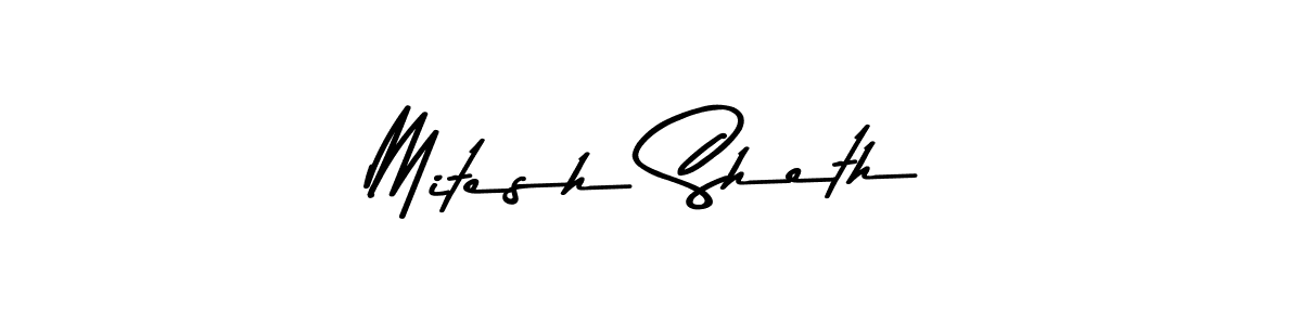 Also You can easily find your signature by using the search form. We will create Mitesh Sheth name handwritten signature images for you free of cost using Asem Kandis PERSONAL USE sign style. Mitesh Sheth signature style 9 images and pictures png