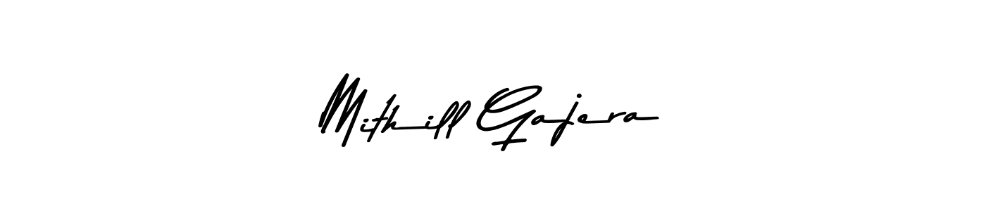 It looks lik you need a new signature style for name Mithill Gajera. Design unique handwritten (Asem Kandis PERSONAL USE) signature with our free signature maker in just a few clicks. Mithill Gajera signature style 9 images and pictures png