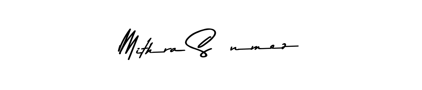 Once you've used our free online signature maker to create your best signature Asem Kandis PERSONAL USE style, it's time to enjoy all of the benefits that Mithra Sönmez name signing documents. Mithra Sönmez signature style 9 images and pictures png