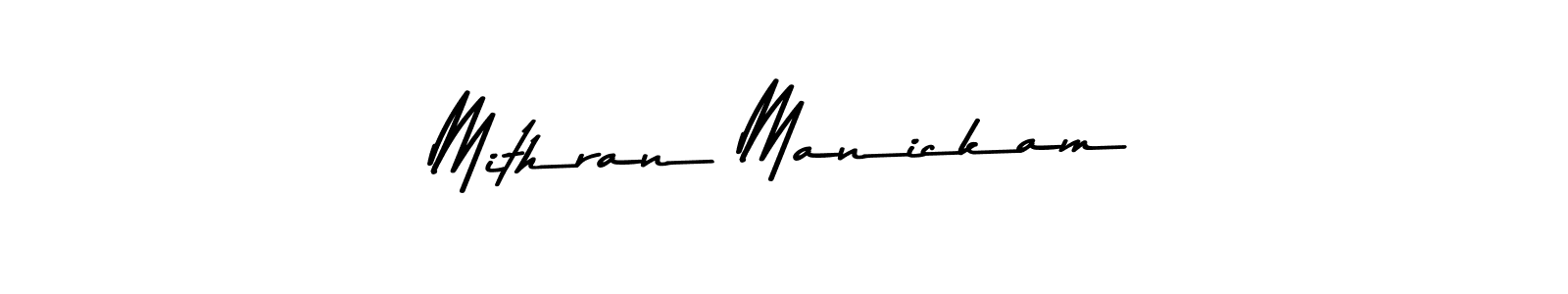 Mithran Manickam stylish signature style. Best Handwritten Sign (Asem Kandis PERSONAL USE) for my name. Handwritten Signature Collection Ideas for my name Mithran Manickam. Mithran Manickam signature style 9 images and pictures png