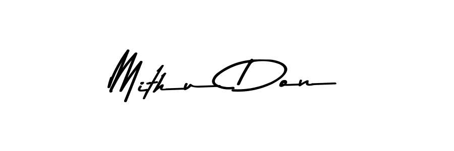 Create a beautiful signature design for name Mithu Don. With this signature (Asem Kandis PERSONAL USE) fonts, you can make a handwritten signature for free. Mithu Don signature style 9 images and pictures png