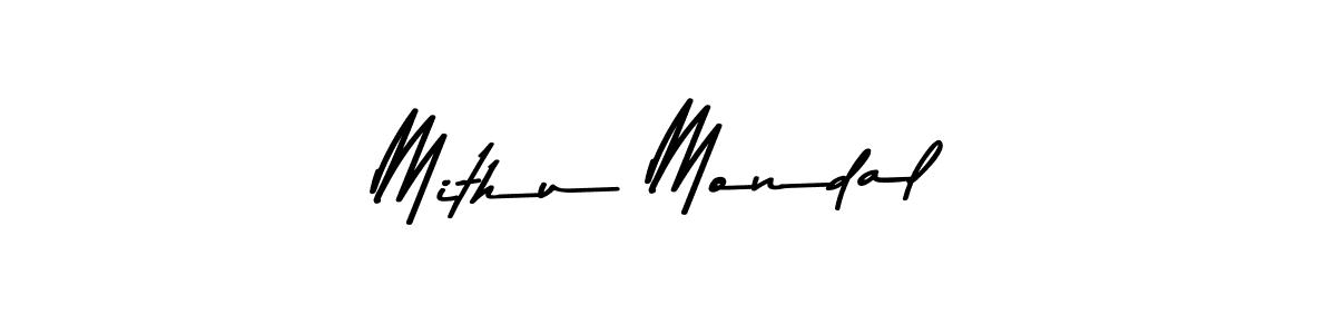 The best way (Asem Kandis PERSONAL USE) to make a short signature is to pick only two or three words in your name. The name Mithu Mondal include a total of six letters. For converting this name. Mithu Mondal signature style 9 images and pictures png