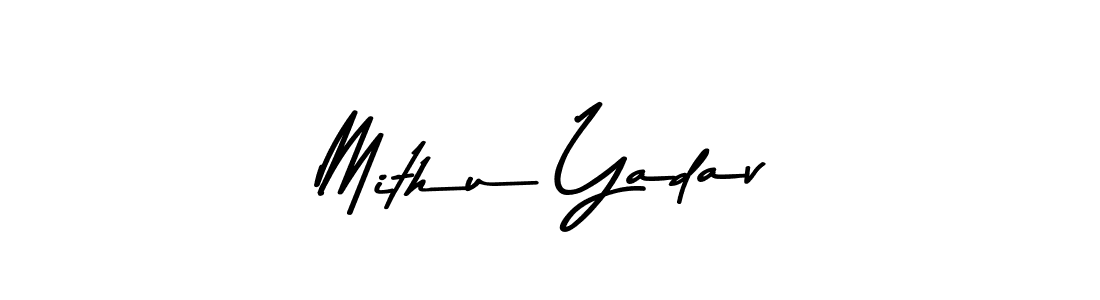 Design your own signature with our free online signature maker. With this signature software, you can create a handwritten (Asem Kandis PERSONAL USE) signature for name Mithu Yadav. Mithu Yadav signature style 9 images and pictures png