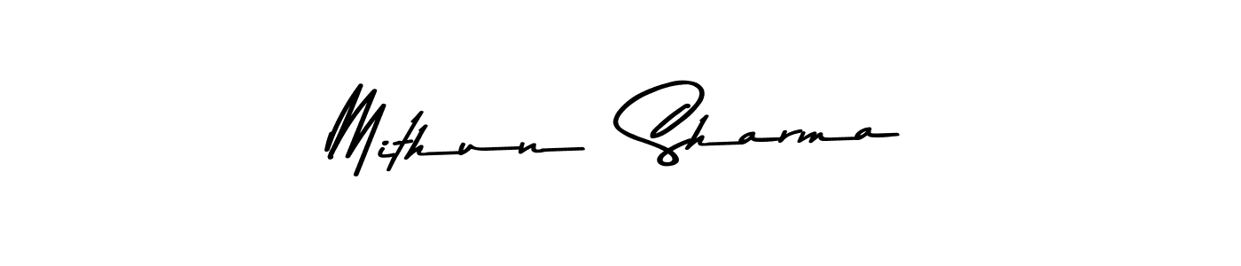 Make a beautiful signature design for name Mithun  Sharma. Use this online signature maker to create a handwritten signature for free. Mithun  Sharma signature style 9 images and pictures png