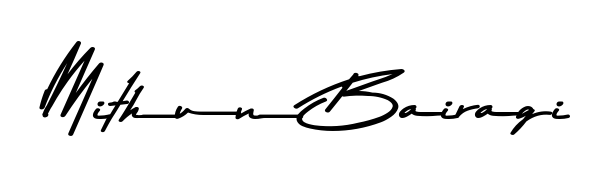 Design your own signature with our free online signature maker. With this signature software, you can create a handwritten (Asem Kandis PERSONAL USE) signature for name Mithun Bairagi. Mithun Bairagi signature style 9 images and pictures png