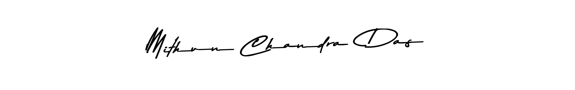 Use a signature maker to create a handwritten signature online. With this signature software, you can design (Asem Kandis PERSONAL USE) your own signature for name Mithun Chandra  Das. Mithun Chandra  Das signature style 9 images and pictures png