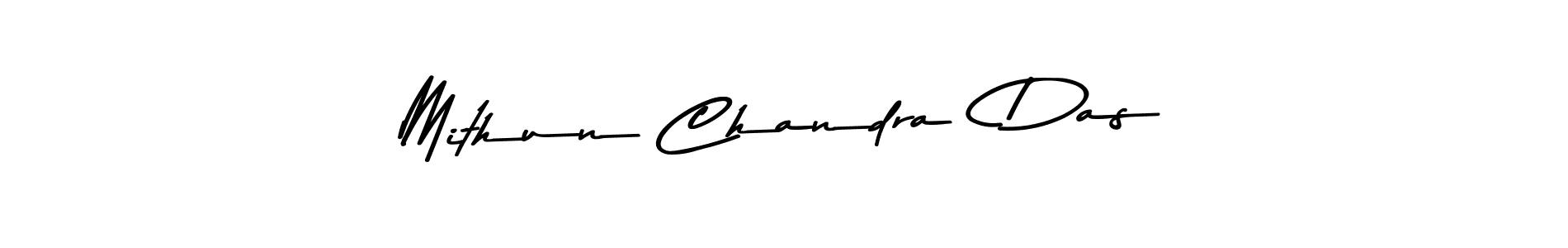 Use a signature maker to create a handwritten signature online. With this signature software, you can design (Asem Kandis PERSONAL USE) your own signature for name Mithun Chandra  Das. Mithun Chandra  Das signature style 9 images and pictures png