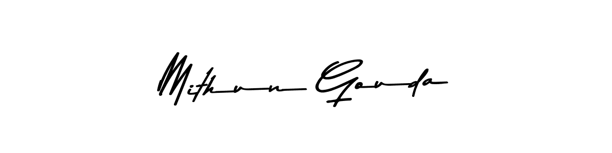 Similarly Asem Kandis PERSONAL USE is the best handwritten signature design. Signature creator online .You can use it as an online autograph creator for name Mithun Gouda. Mithun Gouda signature style 9 images and pictures png