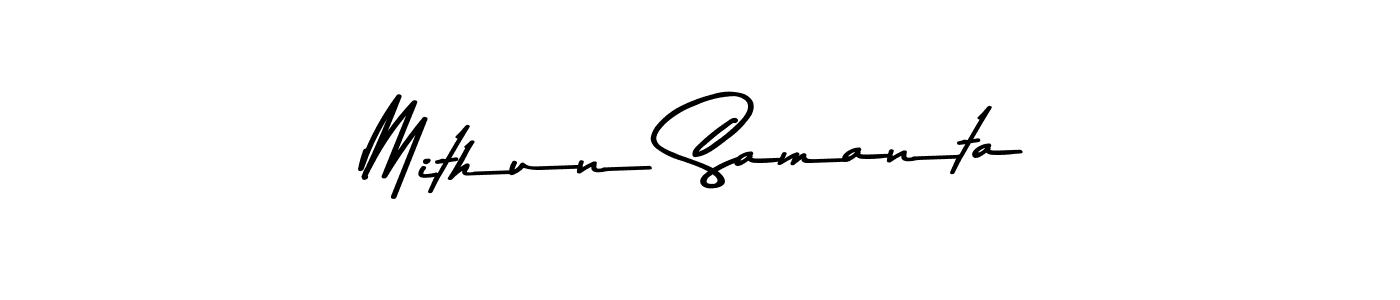 Here are the top 10 professional signature styles for the name Mithun Samanta. These are the best autograph styles you can use for your name. Mithun Samanta signature style 9 images and pictures png