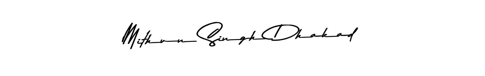Use a signature maker to create a handwritten signature online. With this signature software, you can design (Asem Kandis PERSONAL USE) your own signature for name Mithun Singh Dhakad. Mithun Singh Dhakad signature style 9 images and pictures png