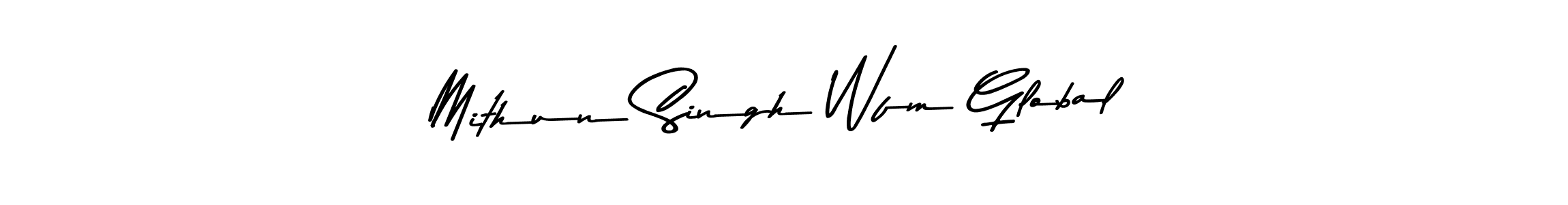 Also You can easily find your signature by using the search form. We will create Mithun Singh Wfm Global name handwritten signature images for you free of cost using Asem Kandis PERSONAL USE sign style. Mithun Singh Wfm Global signature style 9 images and pictures png