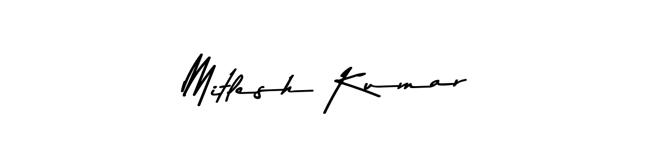How to Draw Mitlesh Kumar signature style? Asem Kandis PERSONAL USE is a latest design signature styles for name Mitlesh Kumar. Mitlesh Kumar signature style 9 images and pictures png