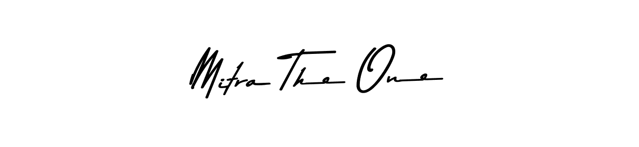 Design your own signature with our free online signature maker. With this signature software, you can create a handwritten (Asem Kandis PERSONAL USE) signature for name Mitra The One. Mitra The One signature style 9 images and pictures png