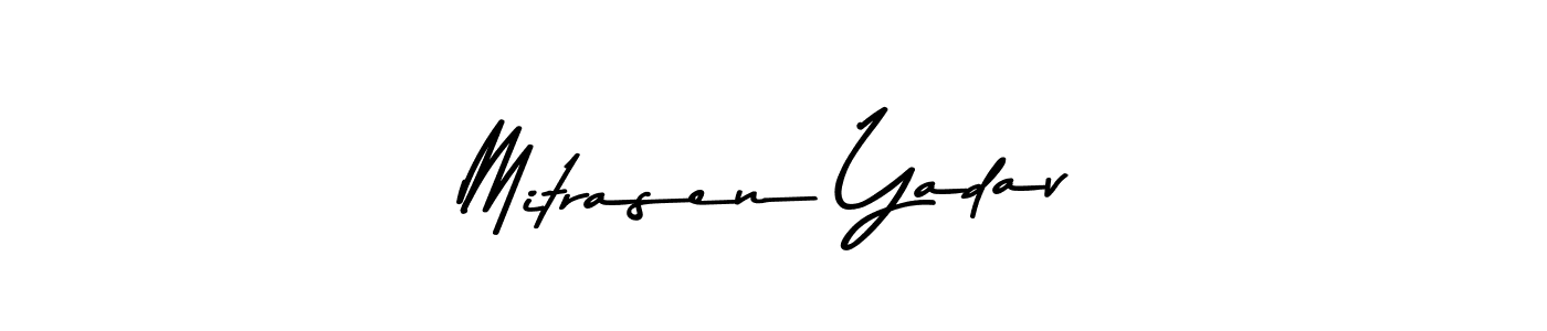 How to make Mitrasen Yadav signature? Asem Kandis PERSONAL USE is a professional autograph style. Create handwritten signature for Mitrasen Yadav name. Mitrasen Yadav signature style 9 images and pictures png