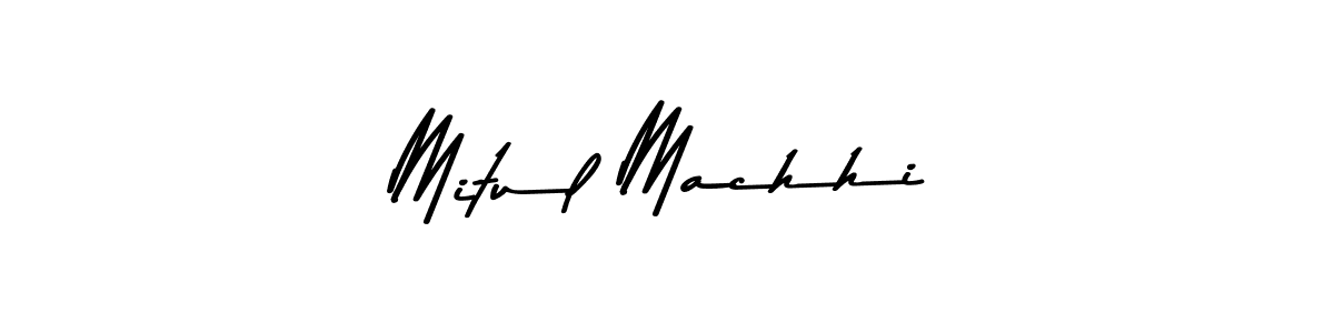 Asem Kandis PERSONAL USE is a professional signature style that is perfect for those who want to add a touch of class to their signature. It is also a great choice for those who want to make their signature more unique. Get Mitul Machhi name to fancy signature for free. Mitul Machhi signature style 9 images and pictures png