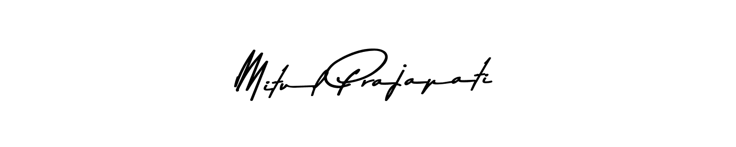 This is the best signature style for the Mitul Prajapati name. Also you like these signature font (Asem Kandis PERSONAL USE). Mix name signature. Mitul Prajapati signature style 9 images and pictures png