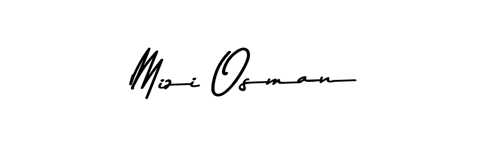 Also we have Mizi Osman name is the best signature style. Create professional handwritten signature collection using Asem Kandis PERSONAL USE autograph style. Mizi Osman signature style 9 images and pictures png