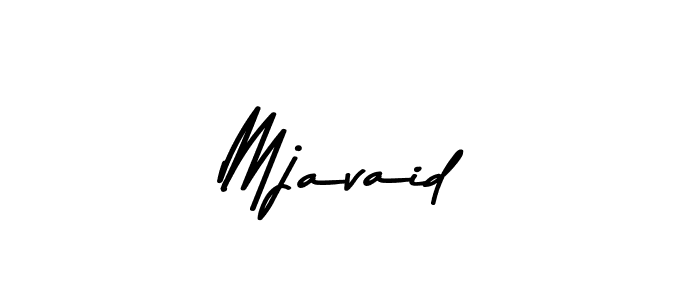 Create a beautiful signature design for name Mjavaid. With this signature (Asem Kandis PERSONAL USE) fonts, you can make a handwritten signature for free. Mjavaid signature style 9 images and pictures png