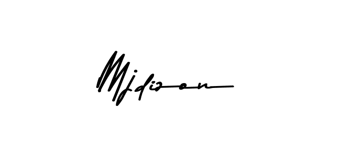 Mjdizon stylish signature style. Best Handwritten Sign (Asem Kandis PERSONAL USE) for my name. Handwritten Signature Collection Ideas for my name Mjdizon. Mjdizon signature style 9 images and pictures png