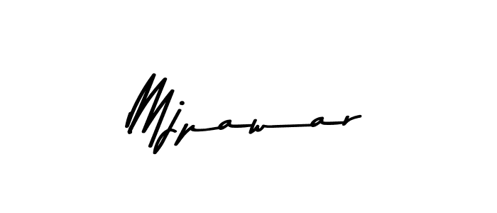 Mjpawar stylish signature style. Best Handwritten Sign (Asem Kandis PERSONAL USE) for my name. Handwritten Signature Collection Ideas for my name Mjpawar. Mjpawar signature style 9 images and pictures png
