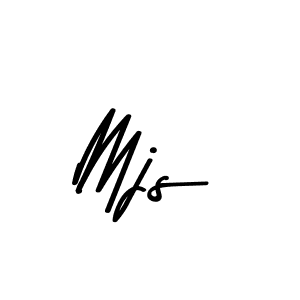 How to make Mjs name signature. Use Asem Kandis PERSONAL USE style for creating short signs online. This is the latest handwritten sign. Mjs signature style 9 images and pictures png