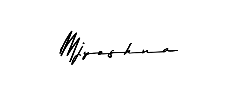 How to make Mjyoshna signature? Asem Kandis PERSONAL USE is a professional autograph style. Create handwritten signature for Mjyoshna name. Mjyoshna signature style 9 images and pictures png