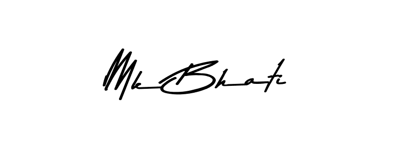 Make a beautiful signature design for name Mk Bhati. Use this online signature maker to create a handwritten signature for free. Mk Bhati signature style 9 images and pictures png