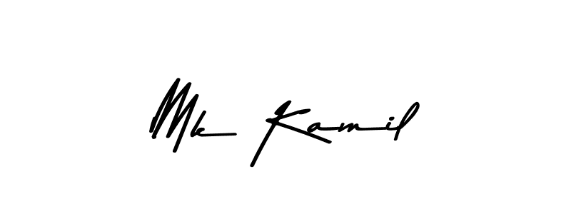 Similarly Asem Kandis PERSONAL USE is the best handwritten signature design. Signature creator online .You can use it as an online autograph creator for name Mk Kamil. Mk Kamil signature style 9 images and pictures png