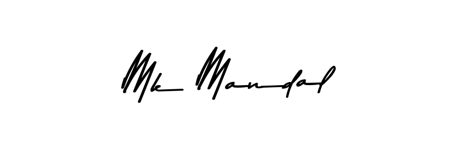 The best way (Asem Kandis PERSONAL USE) to make a short signature is to pick only two or three words in your name. The name Mk Mandal include a total of six letters. For converting this name. Mk Mandal signature style 9 images and pictures png