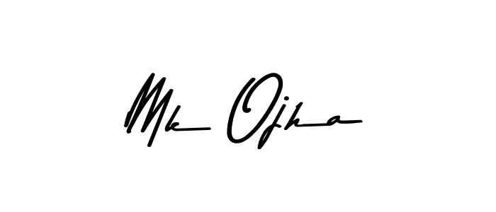 You should practise on your own different ways (Asem Kandis PERSONAL USE) to write your name (Mk Ojha) in signature. don't let someone else do it for you. Mk Ojha signature style 9 images and pictures png