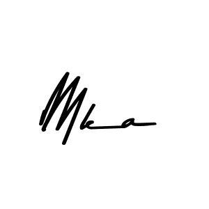 How to make Mka name signature. Use Asem Kandis PERSONAL USE style for creating short signs online. This is the latest handwritten sign. Mka signature style 9 images and pictures png