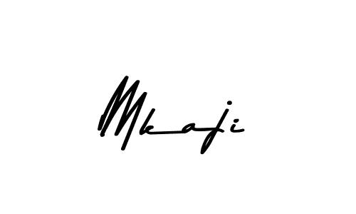 How to make Mkaji name signature. Use Asem Kandis PERSONAL USE style for creating short signs online. This is the latest handwritten sign. Mkaji signature style 9 images and pictures png