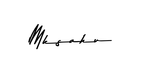 Similarly Asem Kandis PERSONAL USE is the best handwritten signature design. Signature creator online .You can use it as an online autograph creator for name Mksahu. Mksahu signature style 9 images and pictures png