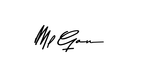 if you are searching for the best signature style for your name Ml Gan. so please give up your signature search. here we have designed multiple signature styles  using Asem Kandis PERSONAL USE. Ml Gan signature style 9 images and pictures png
