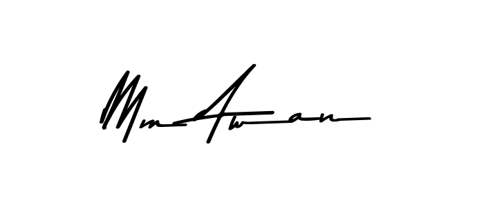 Here are the top 10 professional signature styles for the name Mm Awan. These are the best autograph styles you can use for your name. Mm Awan signature style 9 images and pictures png