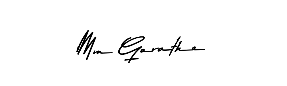 It looks lik you need a new signature style for name Mm Gorathe. Design unique handwritten (Asem Kandis PERSONAL USE) signature with our free signature maker in just a few clicks. Mm Gorathe signature style 9 images and pictures png