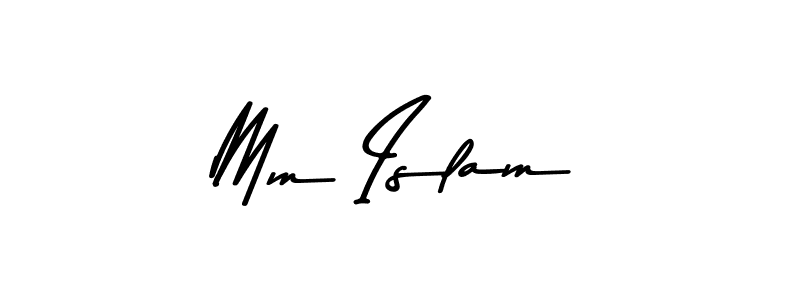 Mm Islam stylish signature style. Best Handwritten Sign (Asem Kandis PERSONAL USE) for my name. Handwritten Signature Collection Ideas for my name Mm Islam. Mm Islam signature style 9 images and pictures png