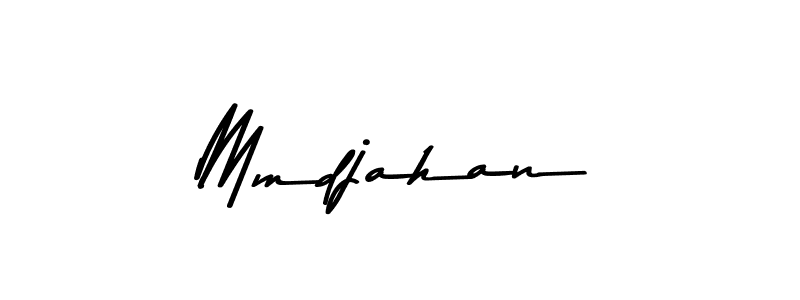 How to make Mmdjahan name signature. Use Asem Kandis PERSONAL USE style for creating short signs online. This is the latest handwritten sign. Mmdjahan signature style 9 images and pictures png