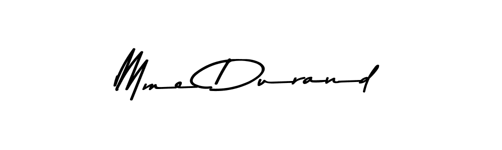 The best way (Asem Kandis PERSONAL USE) to make a short signature is to pick only two or three words in your name. The name Mme Durand include a total of six letters. For converting this name. Mme Durand signature style 9 images and pictures png