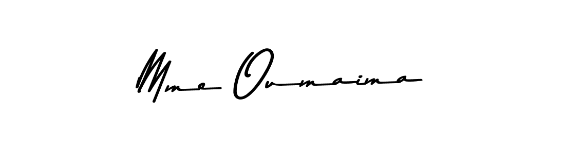 Here are the top 10 professional signature styles for the name Mme Oumaima. These are the best autograph styles you can use for your name. Mme Oumaima signature style 9 images and pictures png