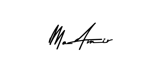 How to make Mo Amir signature? Asem Kandis PERSONAL USE is a professional autograph style. Create handwritten signature for Mo Amir name. Mo Amir signature style 9 images and pictures png