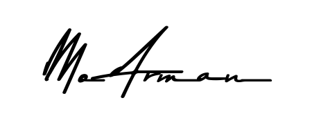 Asem Kandis PERSONAL USE is a professional signature style that is perfect for those who want to add a touch of class to their signature. Get Mo Arman name fancy signature for free. Mo Arman signature style 9 images and pictures png