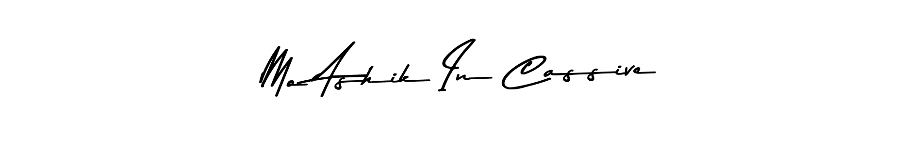Similarly Asem Kandis PERSONAL USE is the best handwritten signature design. Signature creator online .You can use it as an online autograph creator for name Mo Ashik In Cassive. Mo Ashik In Cassive signature style 9 images and pictures png