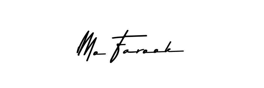 Mo Farook stylish signature style. Best Handwritten Sign (Asem Kandis PERSONAL USE) for my name. Handwritten Signature Collection Ideas for my name Mo Farook. Mo Farook signature style 9 images and pictures png