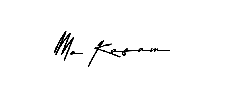 Also You can easily find your signature by using the search form. We will create Mo Kasam name handwritten signature images for you free of cost using Asem Kandis PERSONAL USE sign style. Mo Kasam signature style 9 images and pictures png