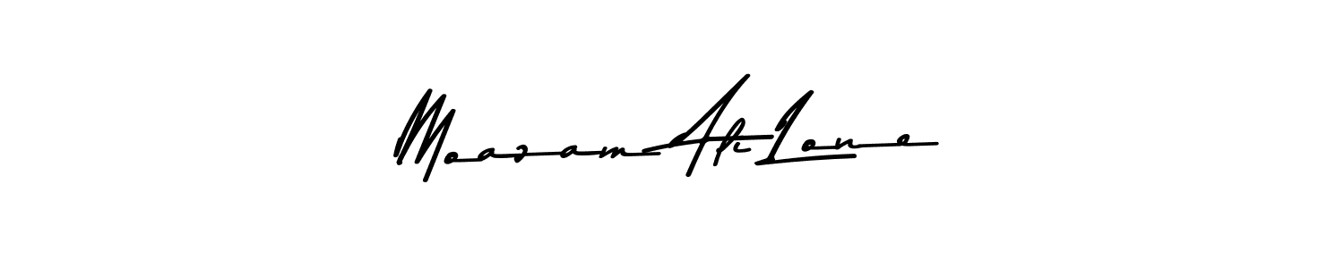 The best way (Asem Kandis PERSONAL USE) to make a short signature is to pick only two or three words in your name. The name Moazam Ali Lone include a total of six letters. For converting this name. Moazam Ali Lone signature style 9 images and pictures png