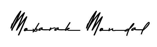 Asem Kandis PERSONAL USE is a professional signature style that is perfect for those who want to add a touch of class to their signature. Get Mobarak Mondal name fancy signature for free. Mobarak Mondal signature style 9 images and pictures png